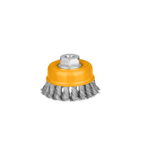 CEPILLO COPA TRENZADA 3/75MM P/ AMOLADORA INGCO