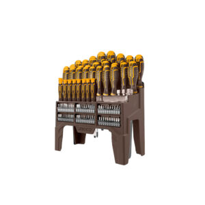 SET x 100 DESTORNILLADORES CON SOPORTE