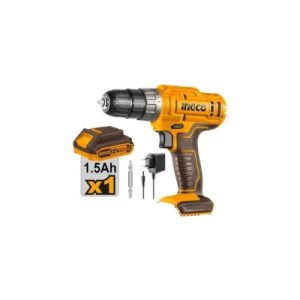 TALADRO ATORNILLADOR 12V 10MM (BAT+CARG) INGCO