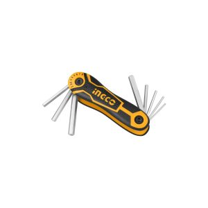 SET LLAVES ALLEN 8 PZS PLEGABLE 2-8MM INGCO
