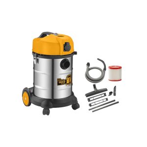 ASPIRADORA AGUA Y POLVO 1400W 30LT + ACCS INDUSTRI