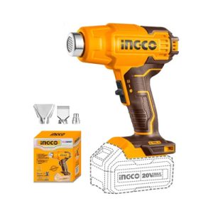 PISTOLA CALOR INALAM. 20V 550°C+ACCS (S/ BAT-CARG)