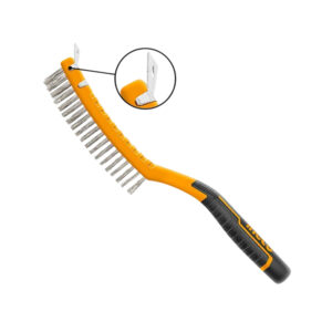 CEPILLO ACERO C/ MANGO PLASTICO 340MM INGCO