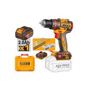 TALADRO PERCUTOR 69NM 42V (C/BAT-CARG-ACCS) INGCO