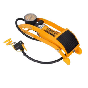 INFLADOR PIE DOBLE PISTON METAL REFORZADO INGCO
