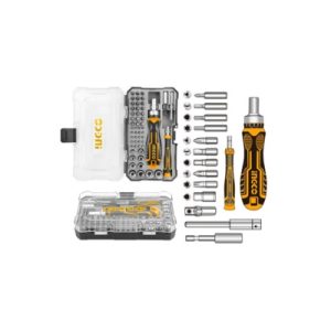 SET DESTORNILLADORES PRECISION 55 EN 1+CAJA INGCO