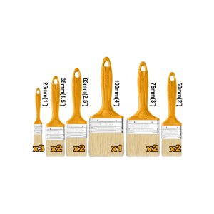 SET x 12 PINCELES (1,1.5,2,2.5,3,4) INGCO