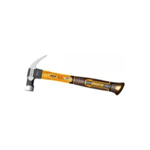 MARTILLO GALPONERO C/ IMAN 450GR CABO FIBRA INGCO