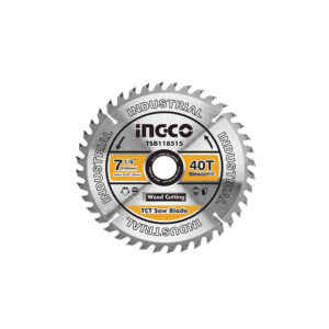DISCO SIERRA CIRCULAR 185MM 40B BUJE 20MM IND INGC