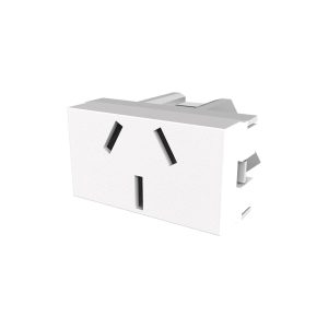 TOMA MODULO 10A PLATINUM BLANCO 60018