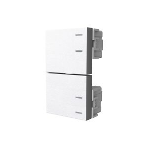 PUNTO TECLON DOBLE 10A PLATINUM 60451