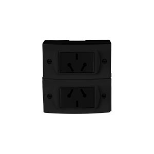 TOMA ARMADA DOBLE SUPERF. NEGRO JELUZ 50412/13
