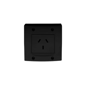 TOMA ARMADA SIMPLE 20A SUPERF NEGRO JELUZ 50420/13