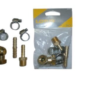 KIT P/ INFLADOR DE NEUMATICOS 1/4  C ABRAZ IMPO