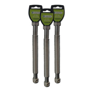 FLEXIBLE CROMADO 1/2 x 50 CM ACERO INOX LATYN