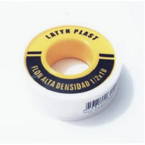 TEFLON ALTA DENSIDAD 1/2 x 10 MT LATYN