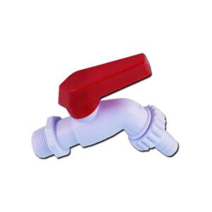 CANILLA ESFERICA PVC C/ PICO 1/2