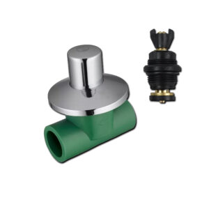 LLAVE PASO FUSION 25 MM CABEZAL PVC LATYN