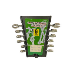 LLAVE COMBINADAS x 6 PZS (6.7.8.9.10.12) CROMO