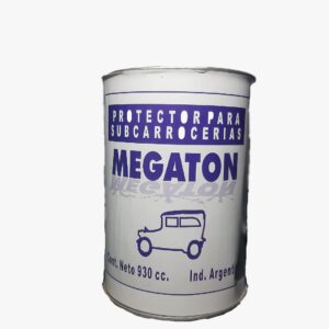 PINTURA SUBCARROCERIAS SOLVENTTE x 1LT MEGATON
