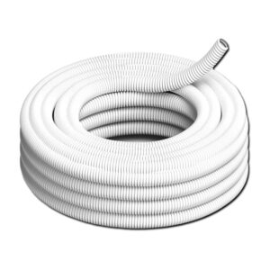 CAÑO CORRUGADO 1 (25MM) BLANCO x MT PREMIUM RICHI