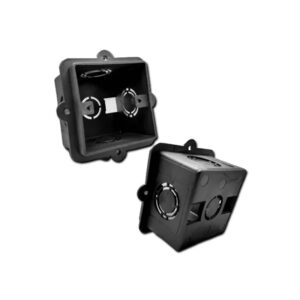CAJA EMBUTIR MIGNON 5 x 5 PVC NEGRO