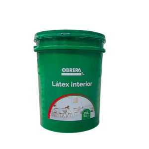 LATEX INTERIOR BLANCO 20 LT OBRERA