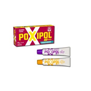 POXIPOL 10 MIN TRANSPARENTE 16 GR / 14 ML CHICO