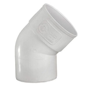 CURVA PVC 45° 110 MH LARGO 3.2 MM