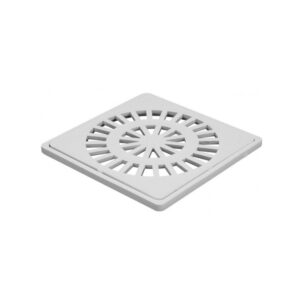 REJILLA PVC SOLA 20 x 20 BLANCO S/ MARCO