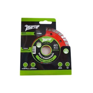 DISCO DIAMANTADO TURBO 115x22 MM RAPTOR