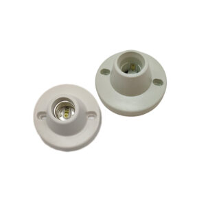 RECEPTACULO FLORON GRANDE BLANCO C PORTALAMP