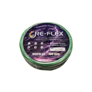 CABLE UNIPOLAR 1 x 1.5 REFLEX VERDE COBRE ECO