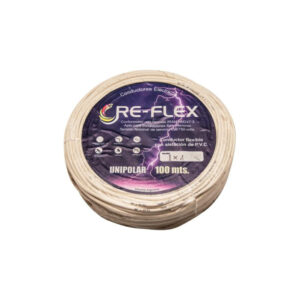 CABLE UNIPOLAR 1 x 2.5 REFLEX BLANCO COBRE ECO
