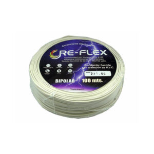 CABLE PARALELO 2 x 0.75 REFLEX BLANCO COBRE ECO