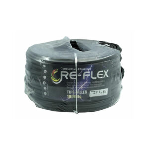 CABLE ENVAINADO 2 x 6.0 REFLEX NEGRO COBRE ECO