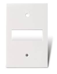 TAPA MODULO DE CIERRE SIMPLE BLANCO RICHI QUANTUM