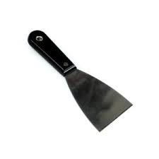 ESPATULA ACERO 5 (12 CM) MANGO NEGRO PVC