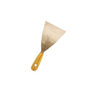 ESPATULA ACERO 10 CM MANGO MADERA