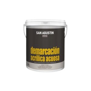 PINTURA DEMARCACION BLANCA 4 LT SAN AGUSTIN