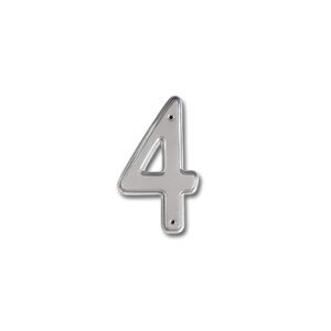 NUMERO 4 ACERO ALUMINIO EPOXI