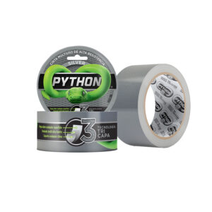 CINTA MULTIUSO ALTA RESISTENCIA 9MT GRIS PYTHON