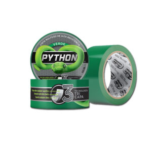 CINTA MULTIUSO ALTA RESISTENCIA 9MT VERDE PYTHON