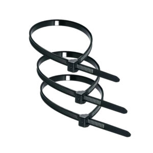 PRECINTOS 390MM x 4.8 MM NEGRO  (100 UNIDADES)