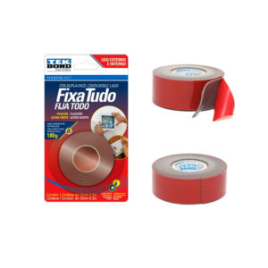 CINTA DOBLE FAZ ACRILICA 12 MM x 2 MT TEK BOND