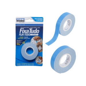 CINTA DOBLE FAZ ESPUMADA 12 MM x 1.5 MT TEK BOND