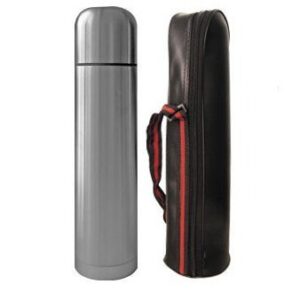 TERMO DE ACERO INOX DE 1/2 LT C/ ESTUCHE HIGH GRAD