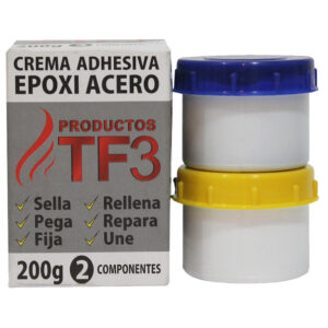 CREMA ADHESIVA EPOXI ACERO TF3 150 GR 2 COMP.
