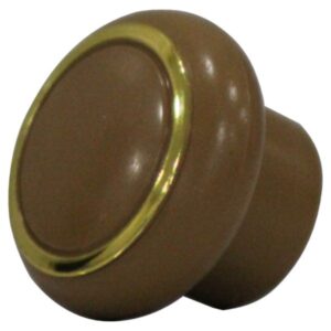 TIRADOR ITAPUA 30 MM PLASTICO MARRON