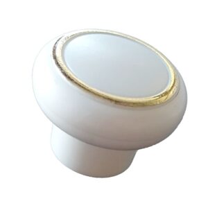 TIRADOR ITAPUA 30 MM PLASTICO BLANCO